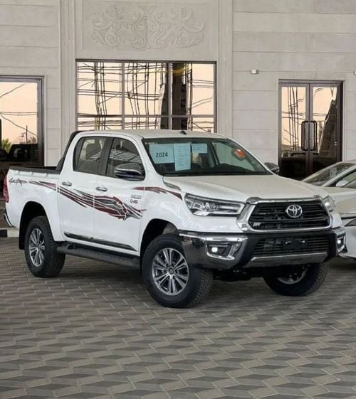 تويوتا هيلوكس 2024 تويوتا هايلكس 2400cc D4DT SR5 ديزل أوتوماتيكي 4X4 كابينة مزدوجة صفر كيلومتر كاميرا AC رقمية خيا