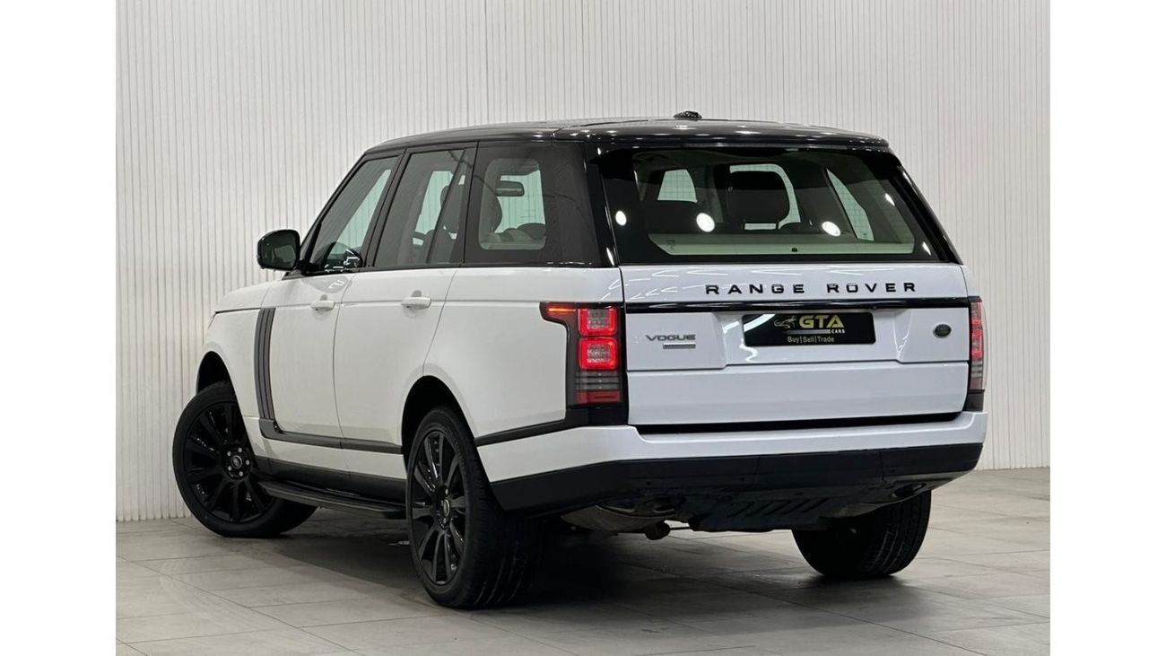 Land Rover Range Rover 2015 Range Rover Vogue SE Supercharged, Service History, Low Kms, Excellent Condition, GCC