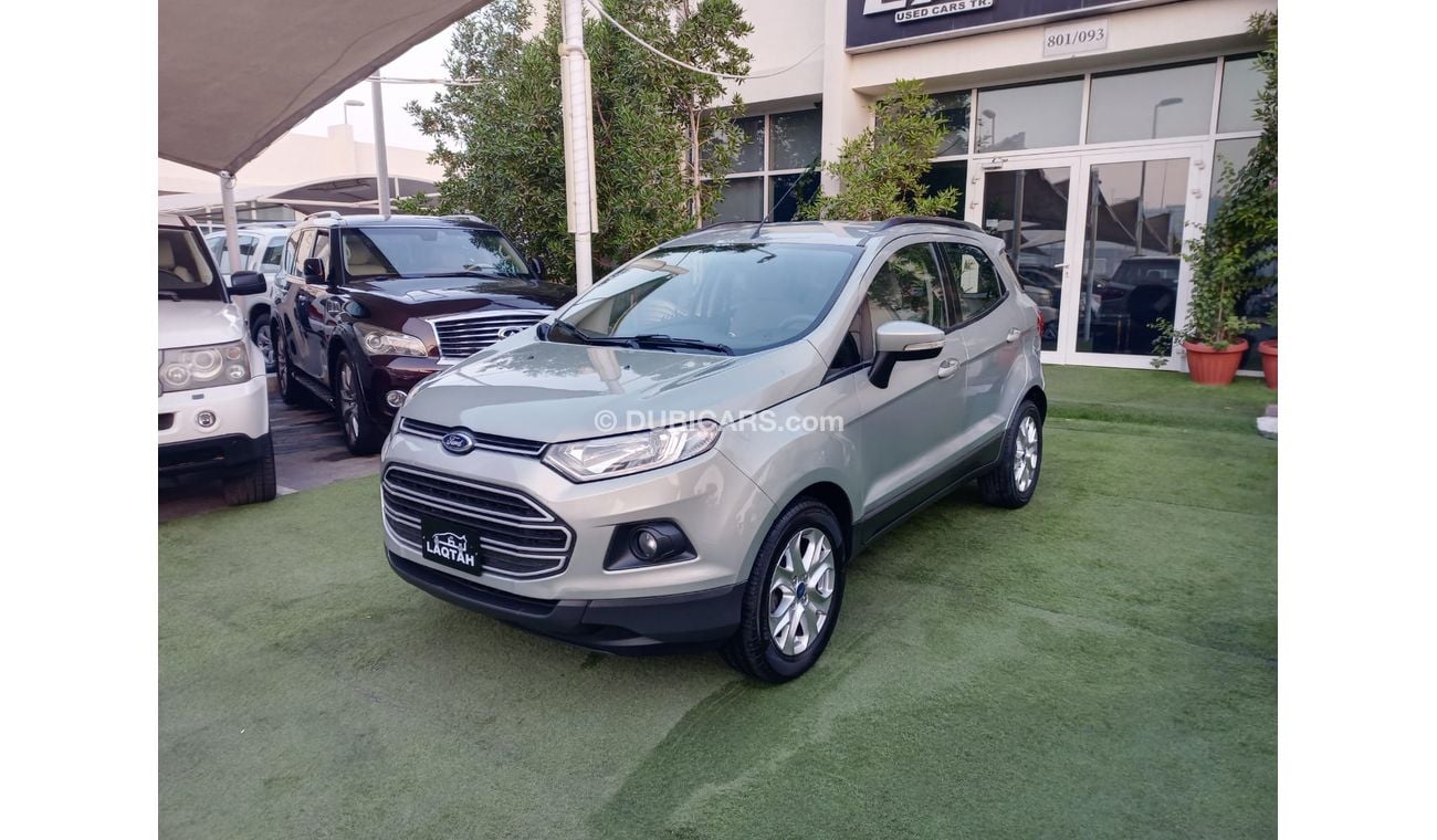 فورد ايكو سبورت خليجى موديل 2015 مثبت سرعة تحكم رنجات حساسات جناح خلفى بحالة ممتازة لاتحتاج لأى مصاريف