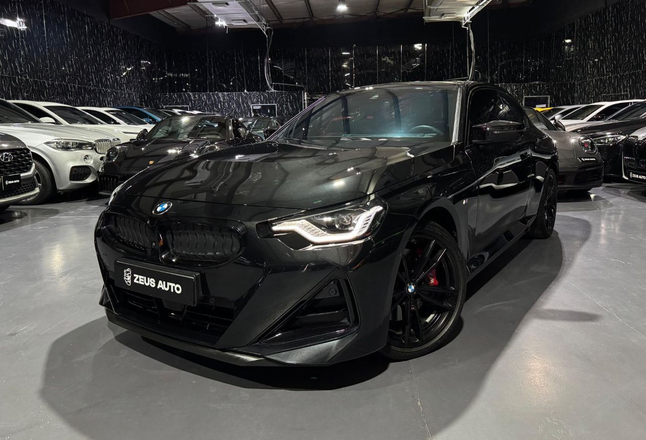 BMW M240i 2023 BMW M240i xDrive, 2028 BMW Warranty + Service Pack, Very Low Kms, GCC