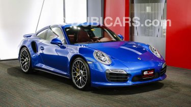 Porsche 911 Turbo S For Sale Blue 2014