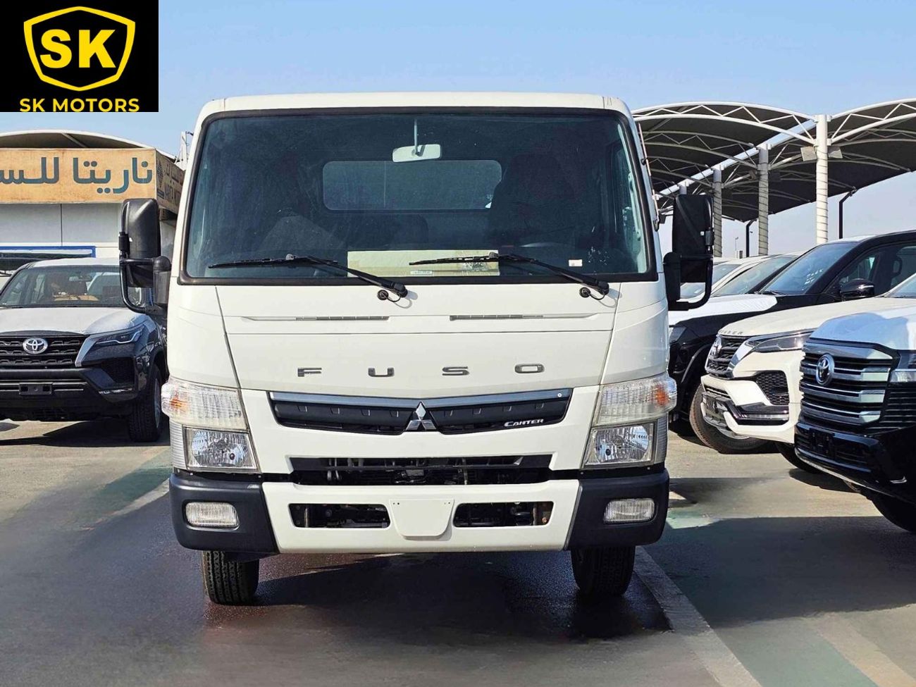 Mitsubishi Fuso Canter CHASSIS EURO 5 / A/T /  3.8L V6 DIESEL / 3 STR / CODE # CHASSIS