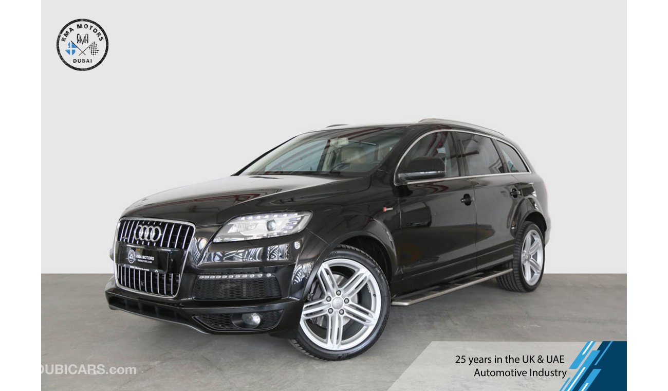 أودي Q7 2014 S Line Supercharged 333hp (7 Seater)