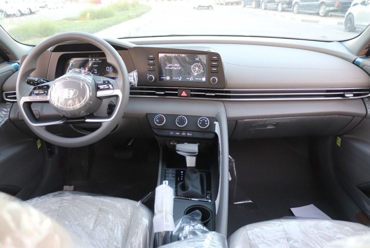 Hyundai Elantra 1.6L, FOG LIGHTS, PARKING SENSORS,MID OPTION, MODEL 2024 FOR EXPORT