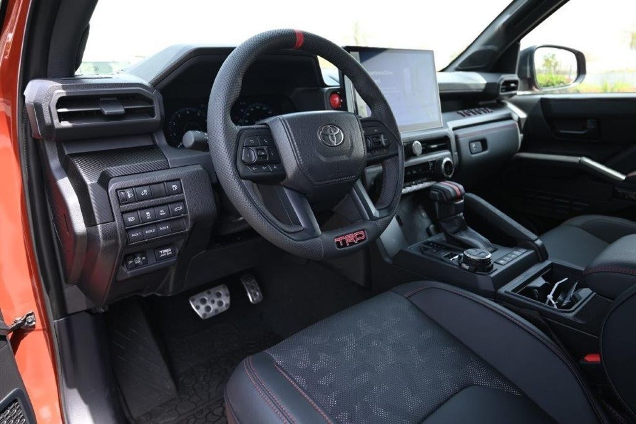 تويوتا تاكوما 2024 MODEL TOYOTA TACOMA DOUBLE CAB TRD PRO I-FORCE MAX HYBRID 2.4L TURBO 4WD AUTOMATIC- TWO TONE