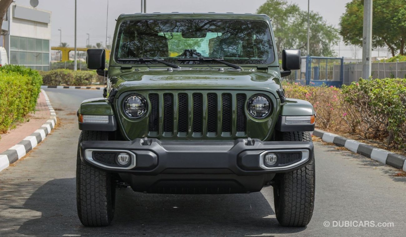 Jeep Wrangler Unlimited Sahara , 2023 GCC , 0Km , With 3 Years or 60K Km Warranty @Official Dealer