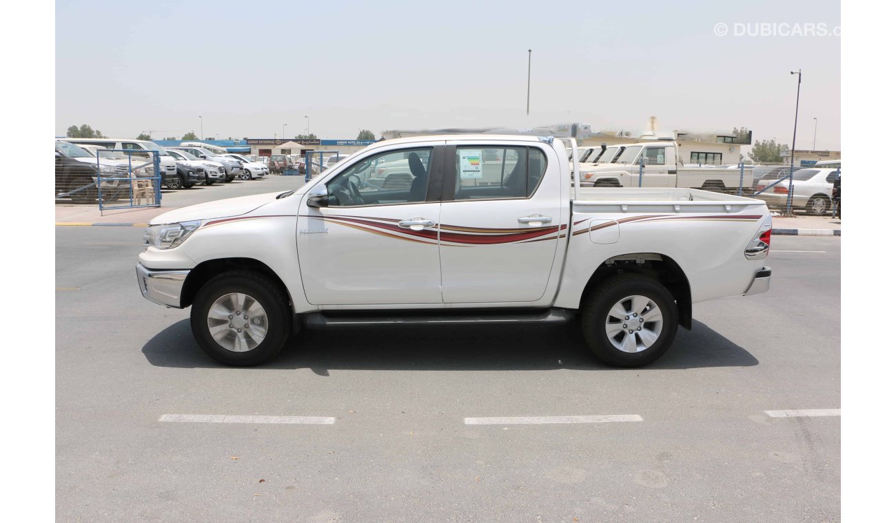 تويوتا هيلوكس 2019 Toyota Hilux 2.4L Diesel | Manual Trans | 4x4 | D-Cab | SR5