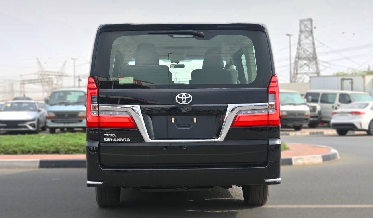 Toyota Granvia Toyota Granvia 2025 3.5L Petrol RWD 9 Seats Transmission Automatic  Black Outside Black Inside