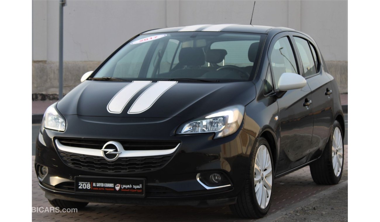 Opel Corsa Opel Corsa 2017, black GCC , in excellent condition, without accidents, very clean from inside and o