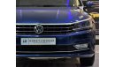 Volkswagen Passat AED 1,155 Per Month / 0% D.P | Volkswagen Passat 2017 Model!! in Blue Color! GCC Specs