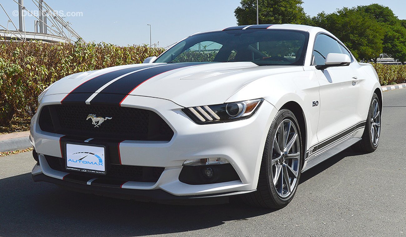 Ford Mustang GT Premium+, 5.0 V8 GCC w/ Warranty until 2020 or 100,000km + 3Yrs or  60,000km Service at Al Tayer