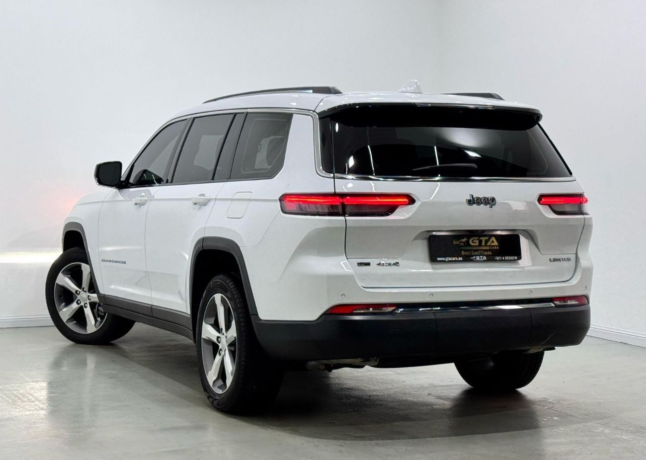 جيب جراند شيروكي L Limited 3.6L 2022 Jeep Grand Cherokee L Limited, 2027 Jeep Warranty, Jeep Service Pack, 7 Seater,