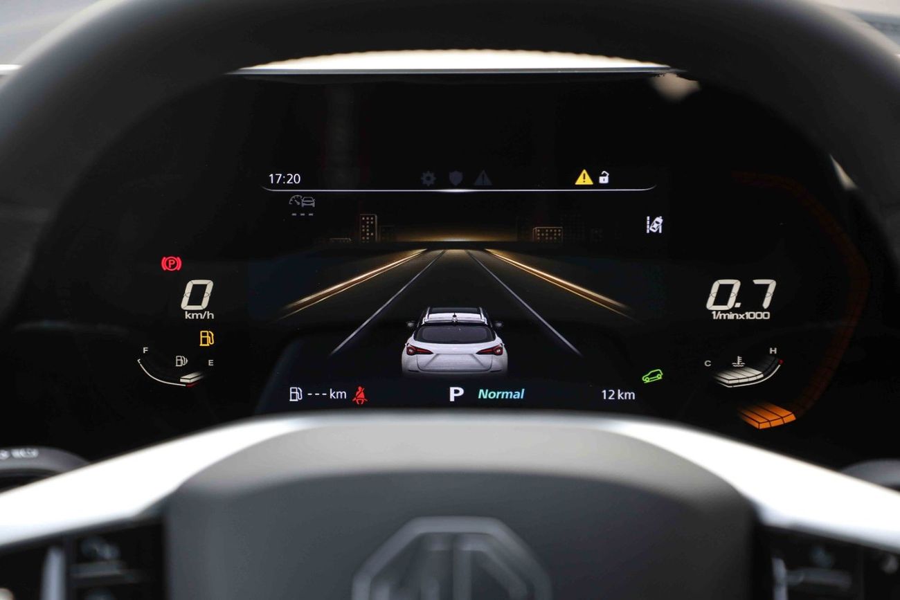 أم جي 1 2024 MG1 1.5 CVT LUXURY - رمادي أسود مزدوج طن من الداخل Black teche | تصدير فقط