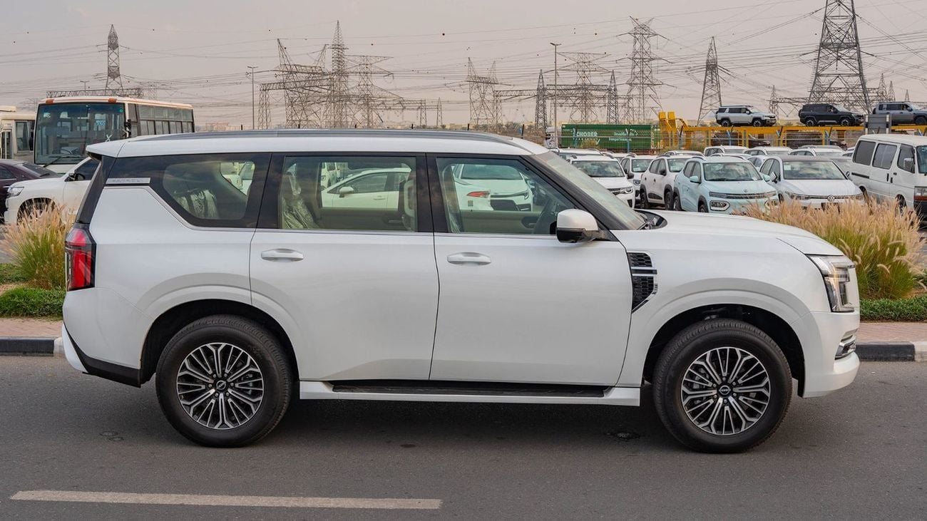 نيسان باترول 2026 Nissan Patrol SE Platinum 3.8L AT Petrol (White-Beige)