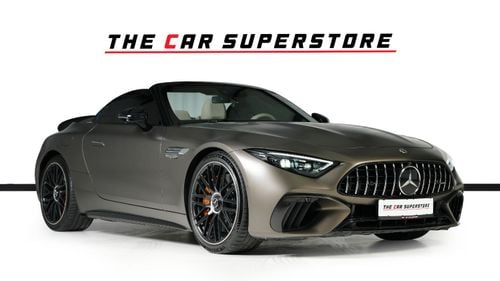 Mercedes-Benz SL 63 AMG 4 MATIC Plus-Low Mileage-Exclusive Color-AMG Driver Performance Pack