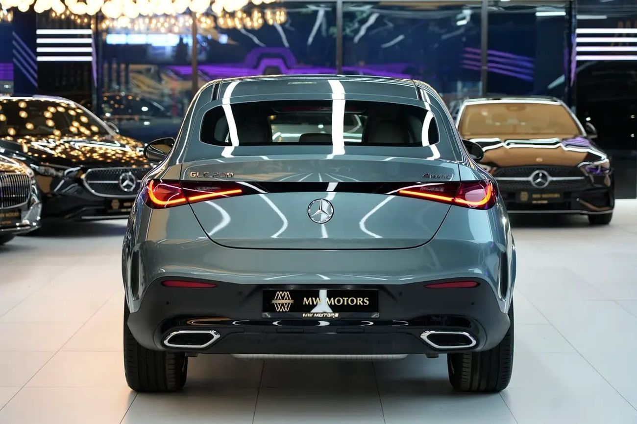 مرسيدس بنز GLC كوبيه 200 Arrival | GLC 200 Coupe | GCC km | Agency Warranty | Premium Plus
