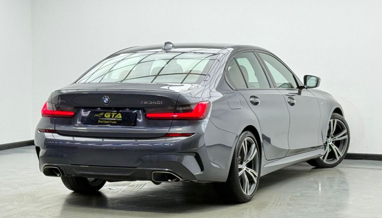 بي أم دبليو M340i Std 3.0L 2021 BMW M340i xDrive, 2025 BMW Warranty, 2026 BMW Service Pack, Excellent Condition, GCC