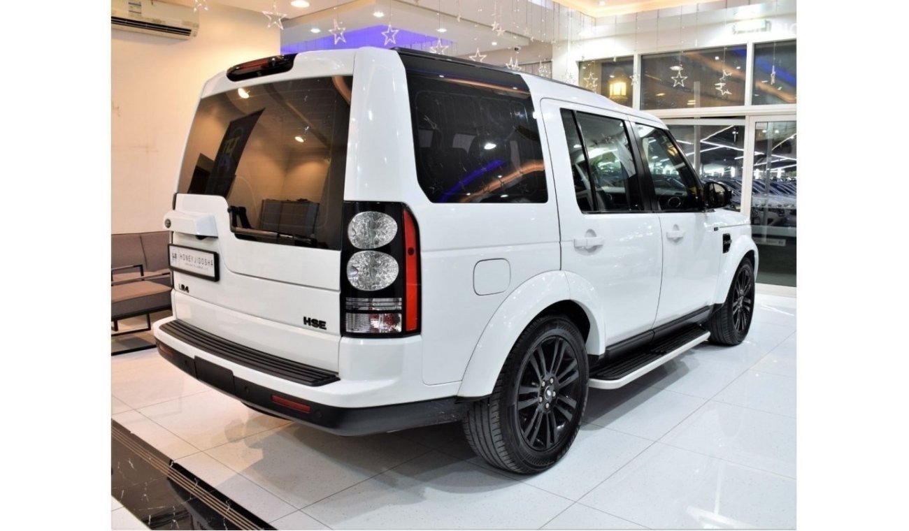 Land Rover Discovery EXCELLENT DEAL for our Land Rover LR4 HSE ( 2015 Model! ) in White Color! GCC Specs