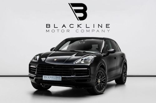 Porsche Cayenne Std 3.0L (340 HP) 2019 Porsche Cayenne SUV, Blackline Warranty, Full Service History, GCC