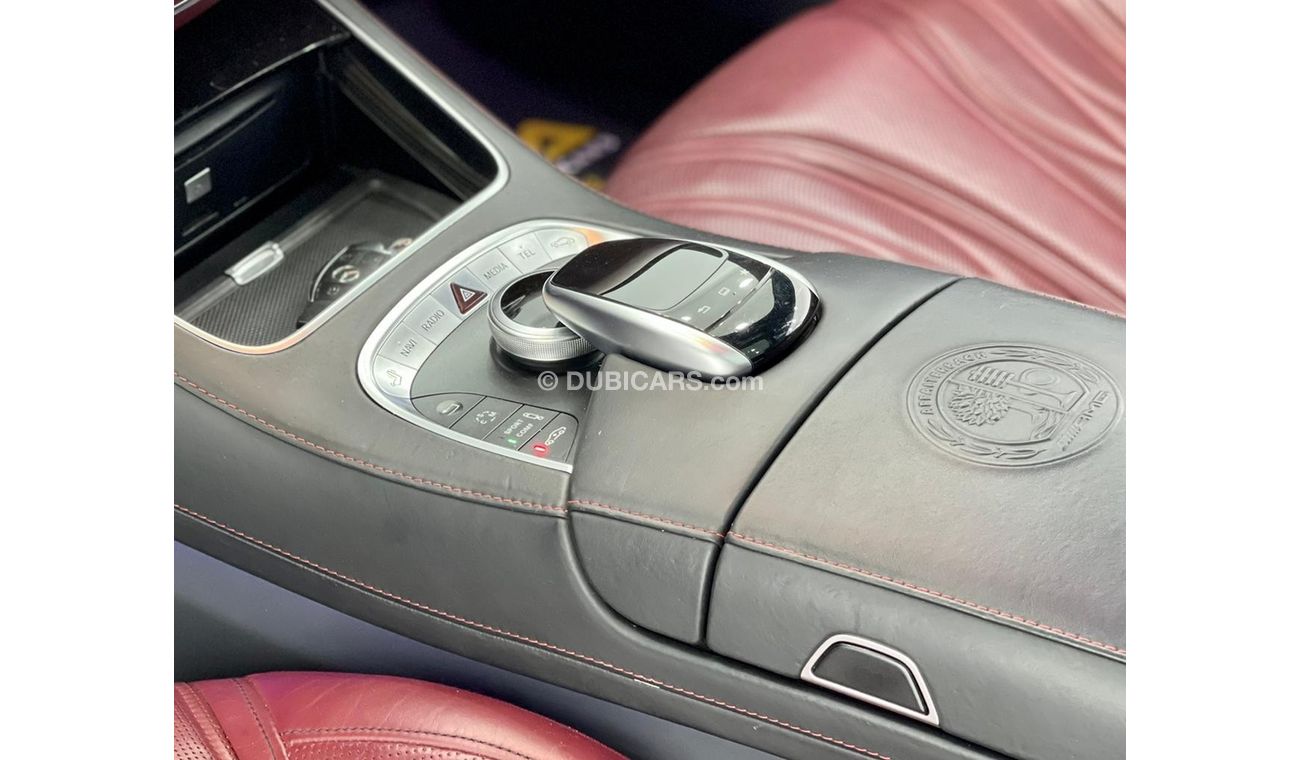 Mercedes-Benz S 63 AMG Coupe 2015 Mercedes S63 AMG Edition 1 Coupe, Warranty, Full Service History, Low KMs, GCC