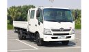 هينو 300 Series 714 | 3 Ton | Dual Cab Truck | Excellent Condition | GCC