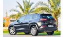 Jeep Cherokee 4X4 LONGITUDE - 2016 - Under Agency Warranty! - AED 1,547 PM - 0 Downpayment