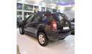 Renault Duster EXCELLENT DEAL for our Renault Duster 2016 Model!! in Black Color! GCC Specs