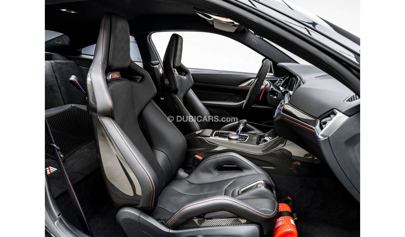 بي أم دبليو M4 2023 BMW M4 CSL, 2028 BMW Warranty + Service Contract, As New Condition, GCC