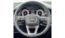 Audi Q8 2019 Audi Q8 55 TFSI Quattro S-Line, 08/2024 Agency Warranty + Service Contract, GCC