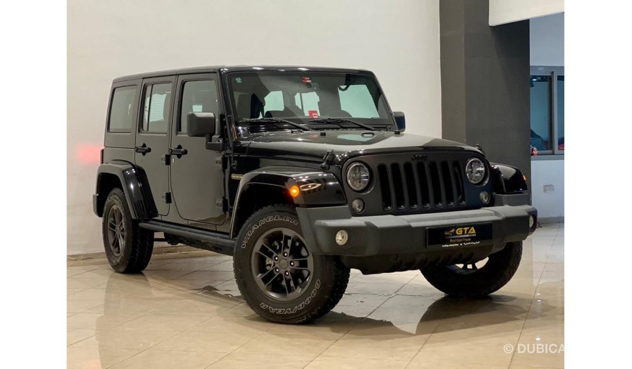 جيب رانجلر 2018 Jeep Wrangler Oscar Mike Edition, Jeep Warranty, Jeep Service History, GCC