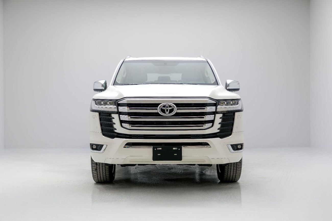تويوتا لاند كروزر VX HI 4.0L - White Pearl Inside Beige | Export Only