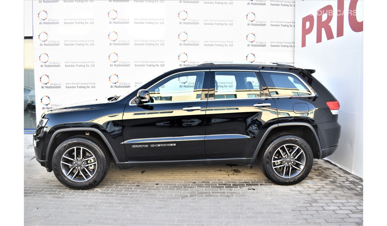 جيب جراند شيروكي LIMITED 3.6L 4X4 V6 2019 GCC AGENCY WARRANTY UP TO 2022 OR 60,000KM