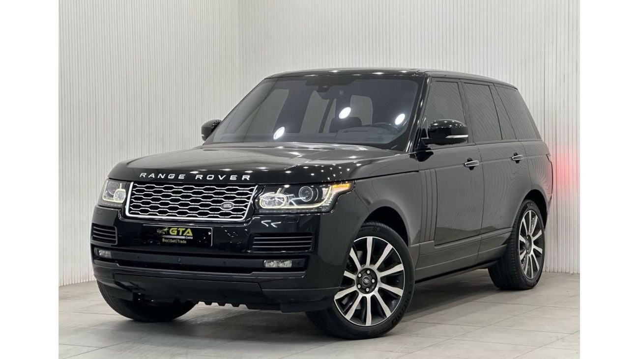 Land Rover Range Rover 2016 Range Rover Vogue SE Supercharged, Full Range Rover Service History, Full Options, GCC