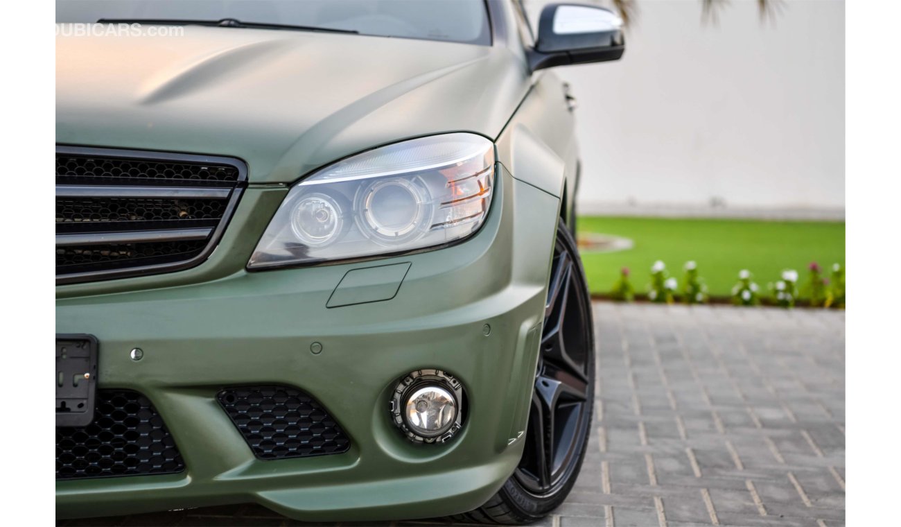 مرسيدس بنز C 63 AMG 6.3L V8 AMG