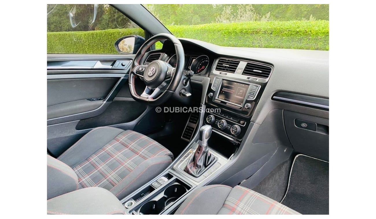 Volkswagen Golf VOLKSWAGEN GOLF GTI 2016 GCC FULL OPTION original paint perfect condition
