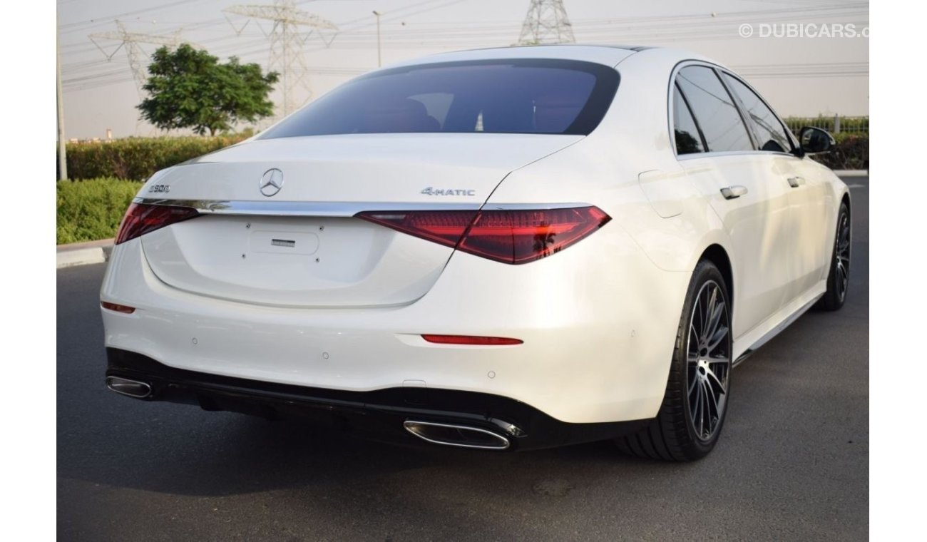 Mercedes-Benz S 500 4MATIC 2021 BRAND NEW RED INTERIOR  AED599000 EXPORT PRICE