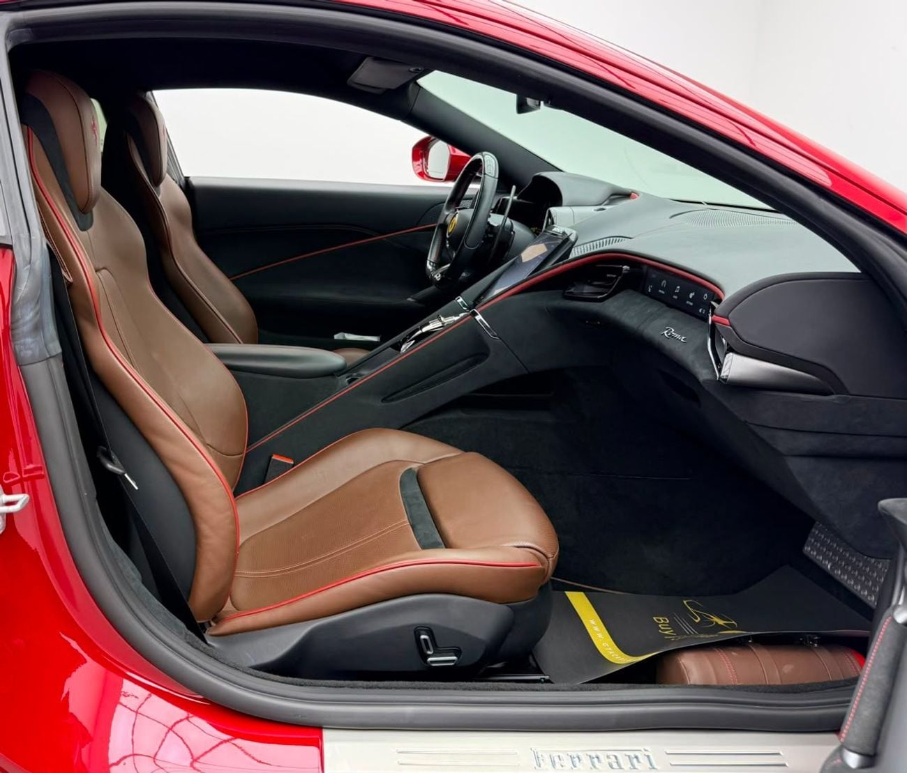 Ferrari Roma STD 2021 Ferrari Roma, 2028 Ferrari Warranty + Service Pack, Full Ferrari Service History, Low Km, GCC