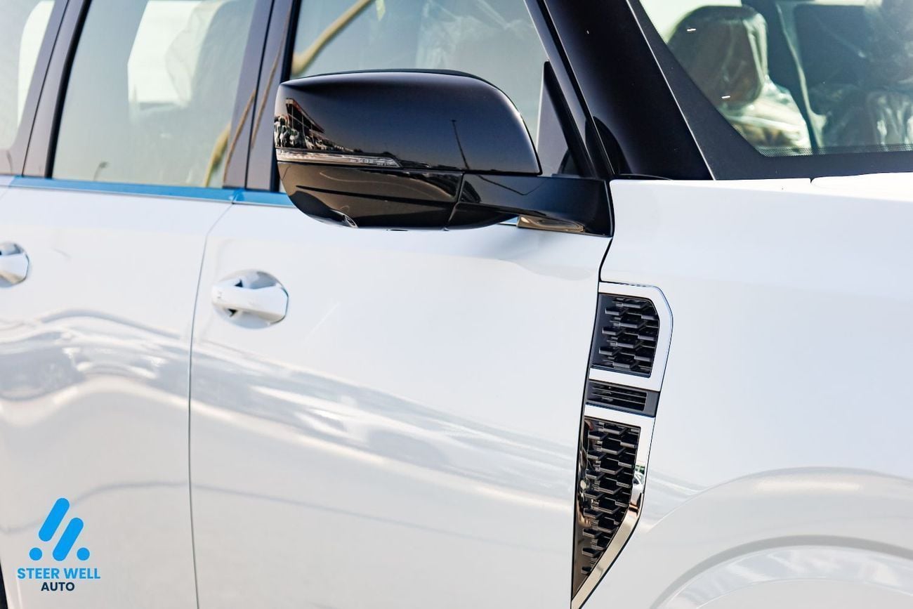 نيسان باترول LE Platinum | Twin-Turbo AWD | 9AT | Dual-Tone  | Tan Interior | Height-Control | Export Only