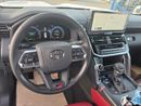 تويوتا لاند كروزر GR SPORT Toyota Land Cruiser LC300 GR Hybrid 2026 – فل أوبشن | أبيض خارجي | داخلية أحمر وأسود
