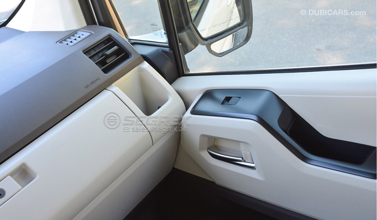 Toyota Hiace 20YM 2.8L MT Diesel GL HIGH ROOF with 2 heater Full option,13 SEATS- فل اوبشن