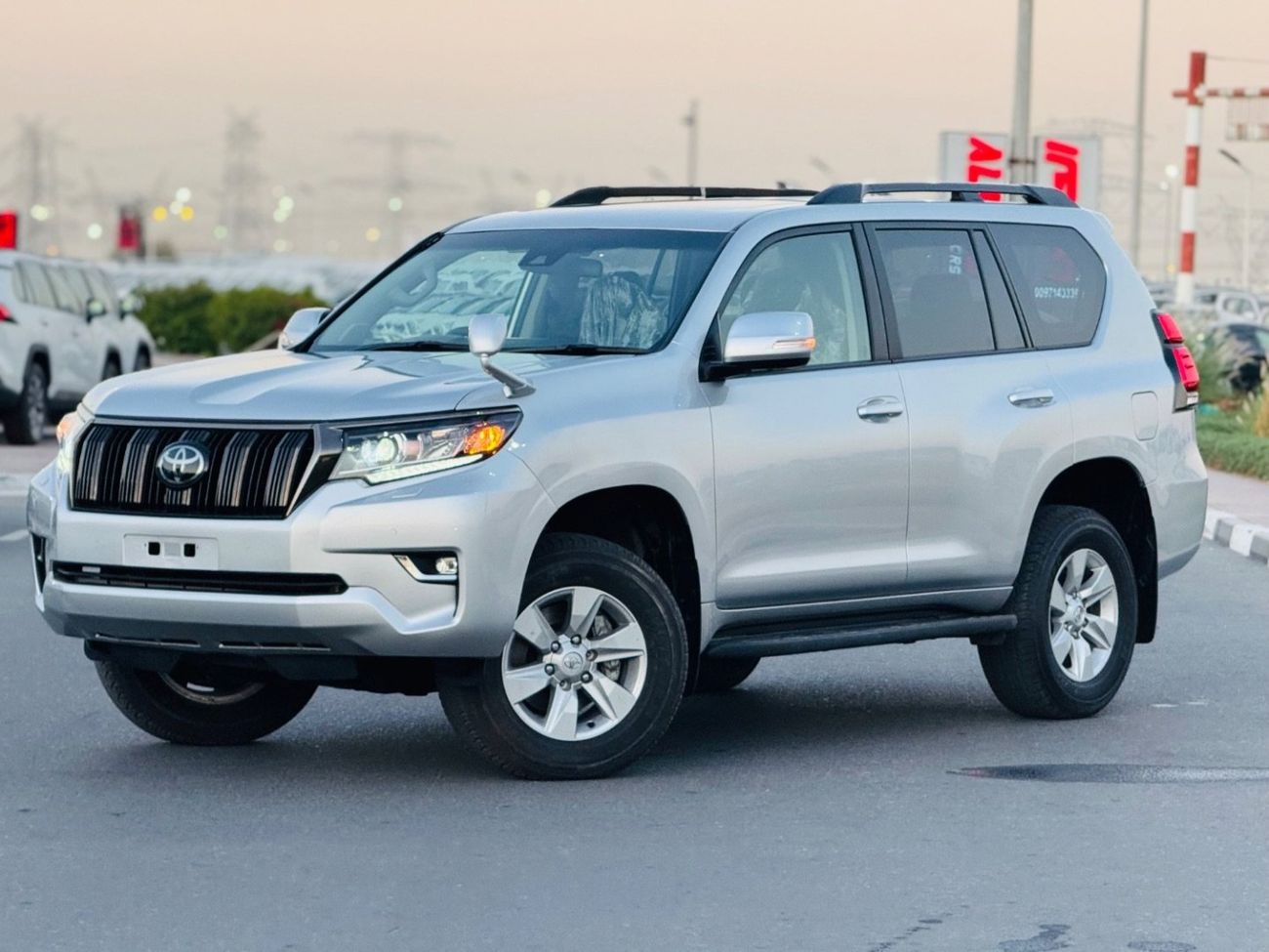 تويوتا برادو Toyota prado 2023 diesel silver RHD