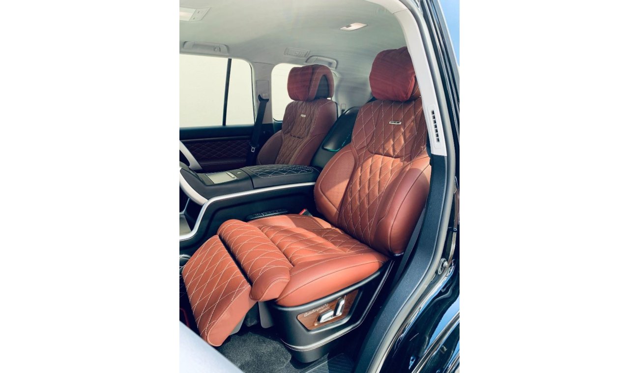 لكزس LX 570 5.7L VXS PETROL FULL OPTION with LUXURY MBS AUTOBIOGRAPHY SEAT WITH SAMSUNG DIGITAL SAFE