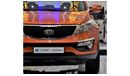Kia Sportage EXCELLENT DEAL for our KIA Sportage ( 2016 Model ) in Orange Color GCC Specs