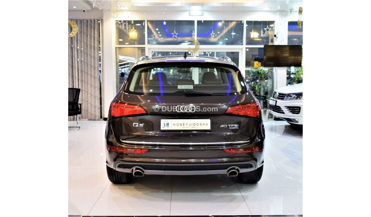 Audi Q5 ORIGINAL PAINT ( صبغ وكاله ) Audi Q5 QUATTRO S-Line 2016 Model!! in Brown Color! GCC Specs