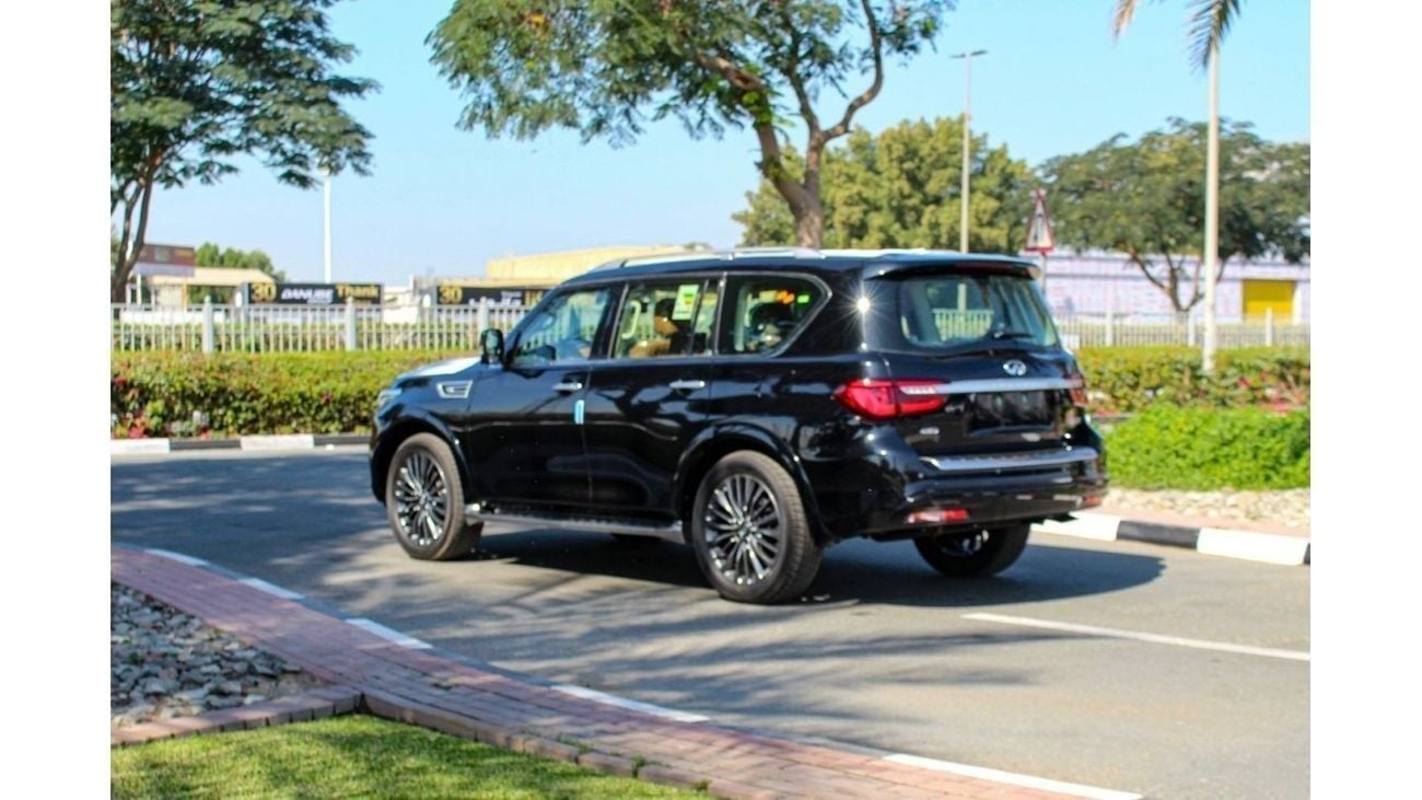 Infiniti QX80 Black Edition 8 INFINITI QX80 LUXURY GCC WARRANTY