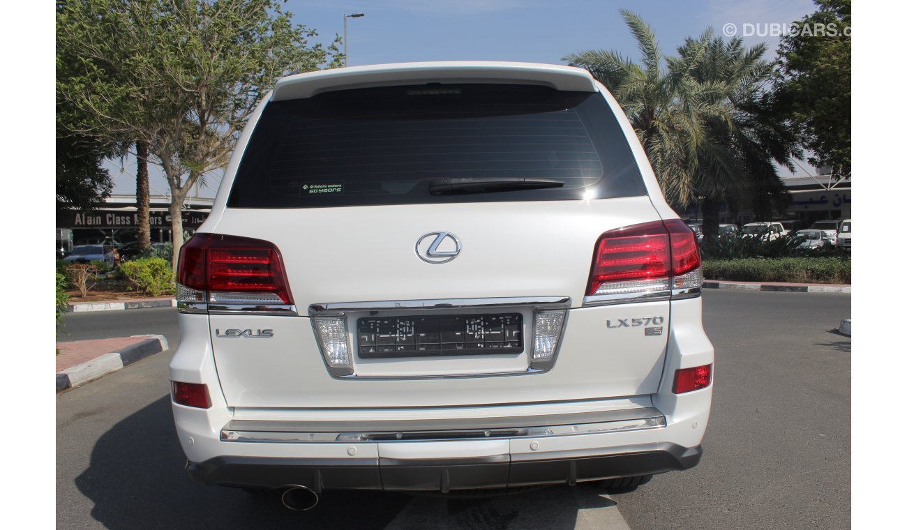 Lexus LX570 SPORT GCC SPECS