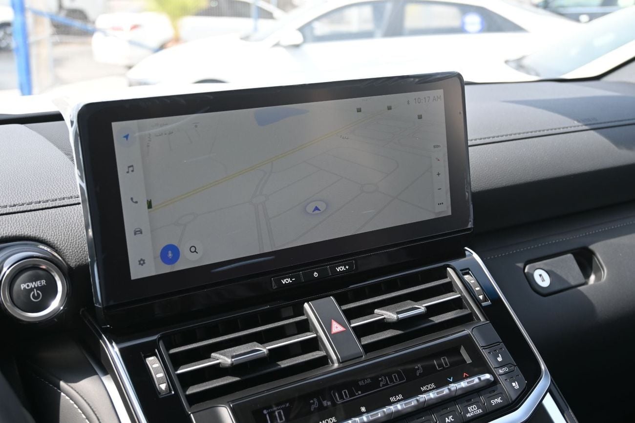 تويوتا لاند كروزر VXR تويوتا لاند كروزر VX-R موديل 2026، محرك هجين V6 سعة 3.5 لتر بشاحن توربيني مزدوج، دفع رباعي، اللون أب