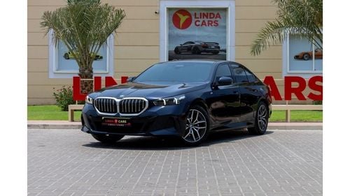 بي أم دبليو 520i BMW 520i M-Sport 2024 Korean Spec under Agency Warranty with Flexible Down-Payment/ Flood Free.