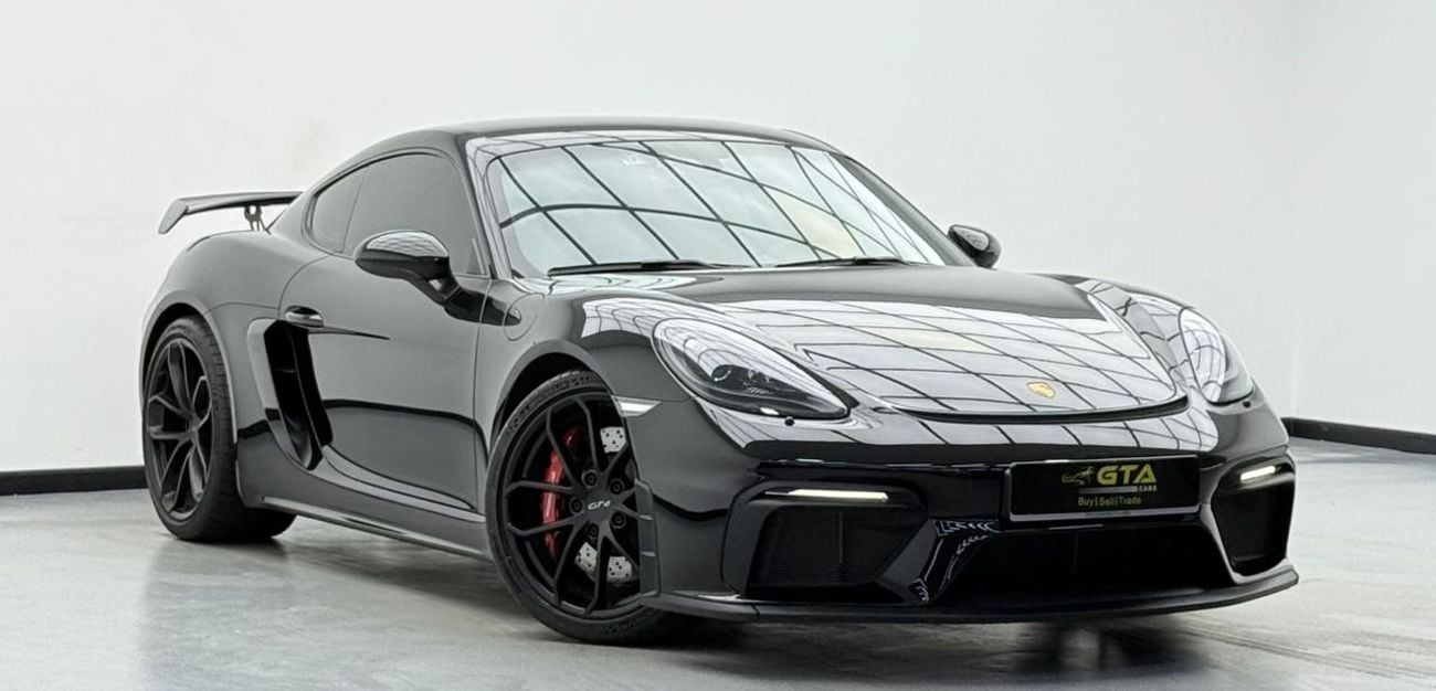 بورش كايمان 718 GT4 4.0L (414 HP) A/T 2023 Porsche 718 GT4 ,AL Nabooda Warranty ,Excellent Condition ,Korean