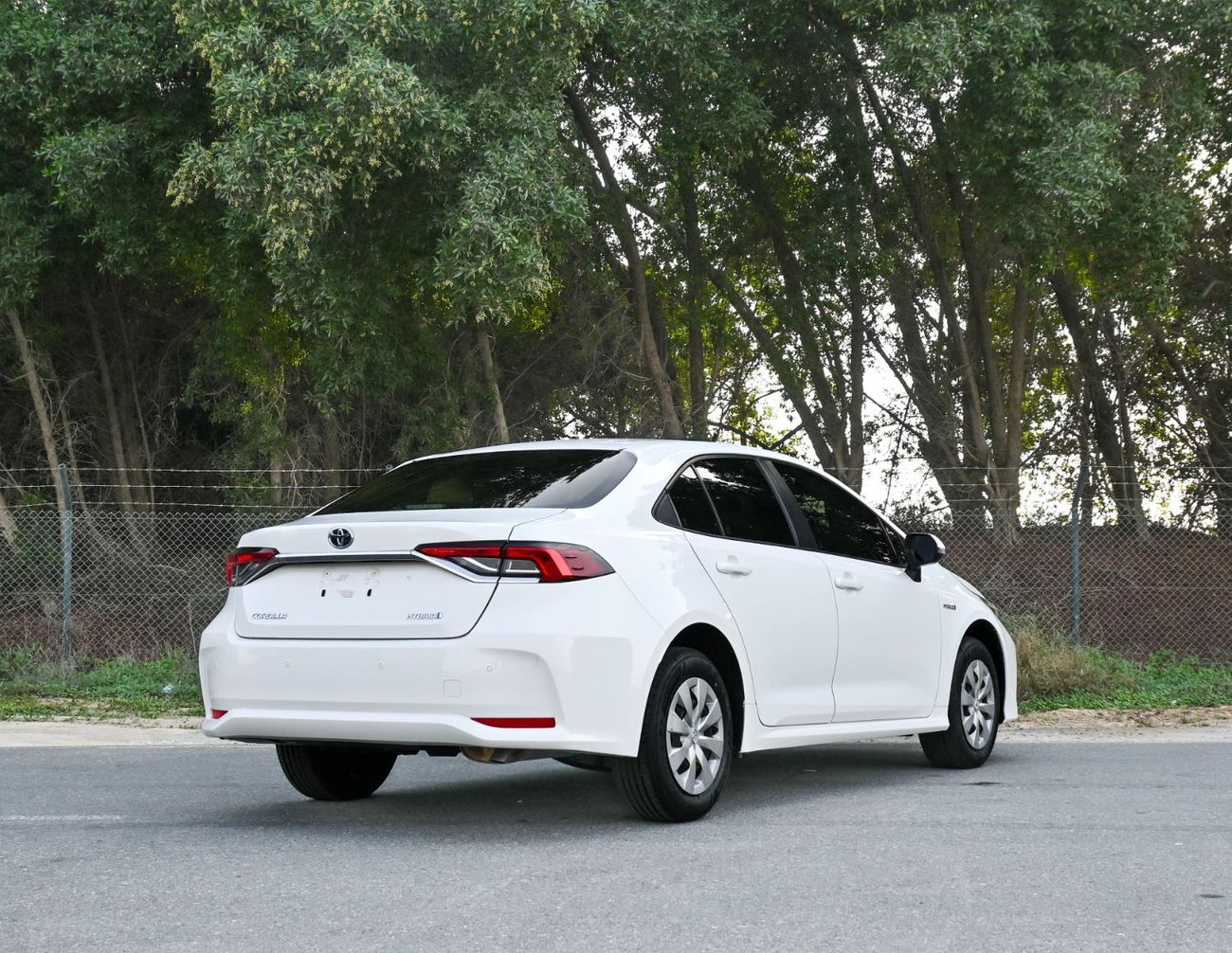 Toyota Corolla XLI 1.8L Toyota Corolla Hybrid 2022 GCC Accident-Free Excellent Condition 1092 AED Monthly